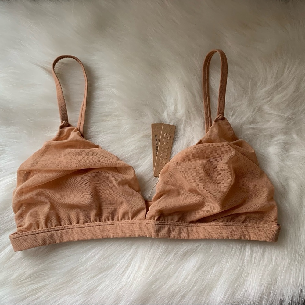 🤎SKIMS Fits Everybody Mesh Bralette L (BR-TRI-0032)